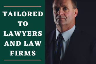 design tailored SEO friendly website for attorney, lawyer and law firm
