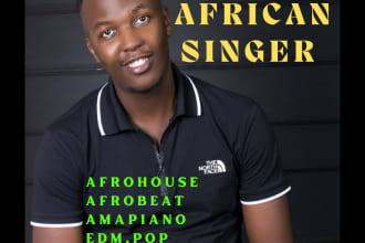 african singer, amapiano, pop, edm, rnb afrobeat songwriter