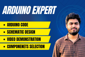develop arduino firmware and circuit for your project