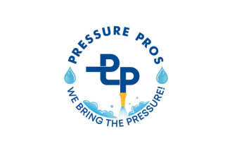 design pressure washing power washing  cleaning service logo