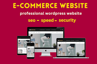 build ecommerce clothing brand fashion shop website on wordpress by woocommerce