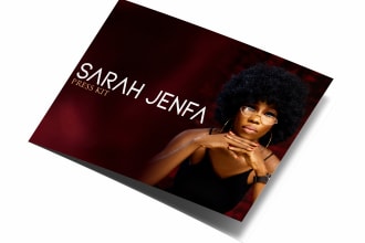 design unique media kit, ebook, epk, pdf, church, flyer