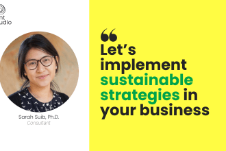 help you implement sustainable strategies for your business