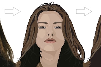 draw pixel art of your photo