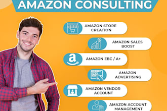 be your experienced consultant for amazon account
