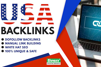 high quality us backlinks dofollow off page seo