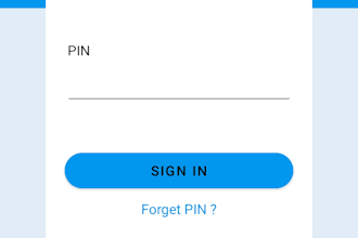 create mobile app for playstore with fingerprint security