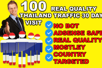 thailand country target website real traffic your url visitors