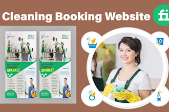 build cleaning website for cleaning company in wordpress