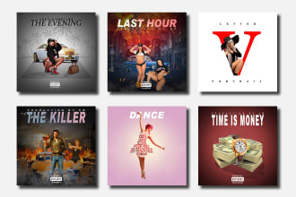 design professional album, mixtape or single cover art