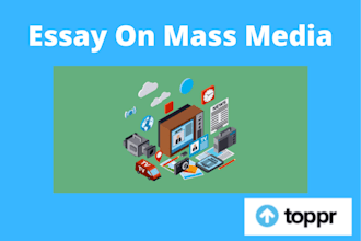 write creative  essays on mass media and communication