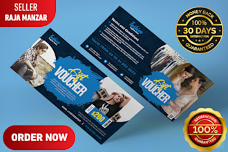 design creative coupon, gift certificate or voucher