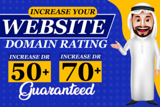 increase ahrefs domain rating 50 increase ahrefs dr 50