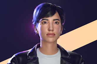 model your 3d characters for games or animation