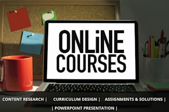 create online course, course creation and online course workbook