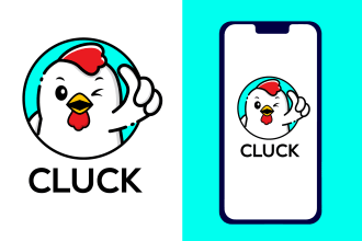 create a cute kids fun apps icon logo design