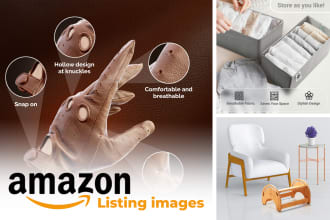 do amazon listing pictures editing, lifestyle and infographics and ebc