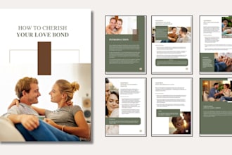 design unique PDF lead magnet brochure and ebook report in canva