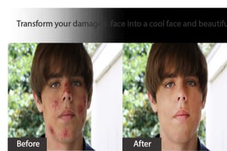 do skin retouching for your photo and make it cool