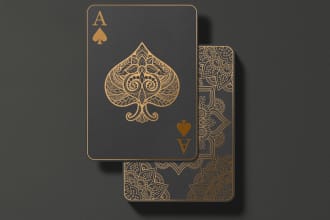 design playing cards, custom cards