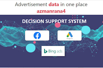 build facebook, google , bing ads reports in power bi