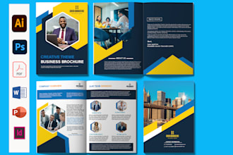 create company profile design, brochure,business proposal,flyer,bifold in 12 hrs