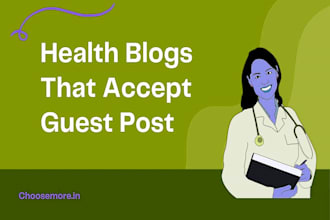 contribute a guest blog post on health related topics