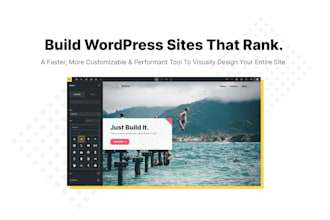 design develop a professional wordpress website with bricks builder