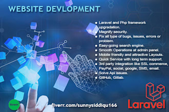 assure professional custom PHP laravel backend solutions