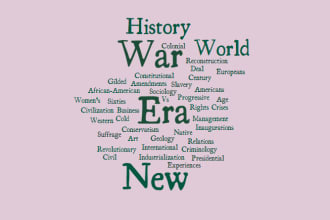 write american history, sociology and geography articles