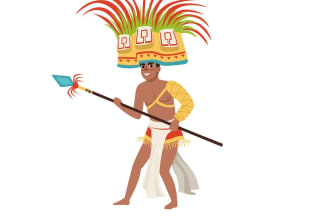 design a wonderful tradition logo with source file