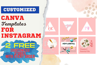 design perfect customized canva instagram templates