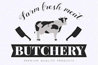design a super fantastic farm logo in very short time
