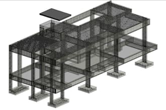 create 3d structural model starting at lod 300