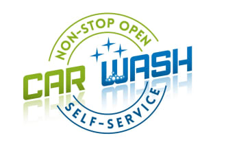design a beautiful car wash logo with unlimited revision