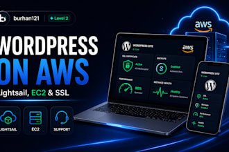 be your wordpress expert for AWS lightsail and ec2