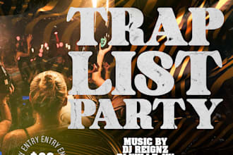 create professional flyer for your party