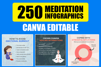 provide meditation and mindfulness infographics for instagram