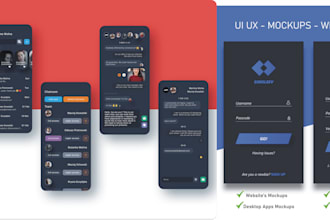 design mobile and web ui ux design