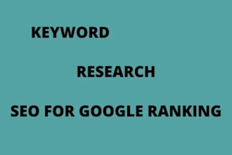 do profitable keyword research for SEO