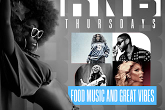 design promotional flyer for your events