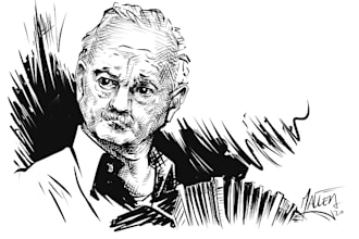 cartoon portrait digital inked in 24hs