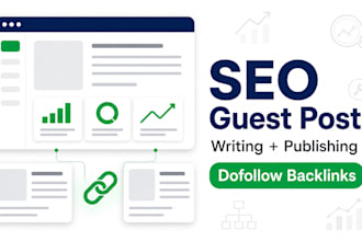 write and publish SEO blog guest posts with backlinks
