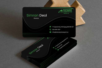 do luxury business card and brand identity