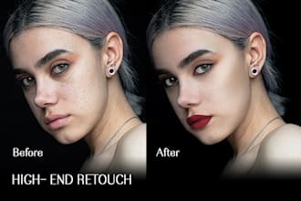 do face retouch using adobe photoshop