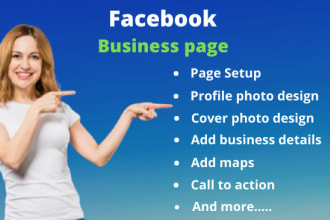 create and design your facebook business page, fb fan page, fb shop