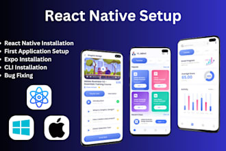install react native setup for android