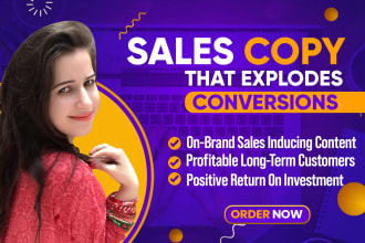 write hypnotic sales copy for landing pages, sales pages, and emails