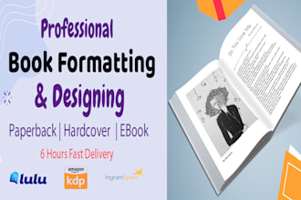 format your book for kindle KDP paperback and ebook like a pro