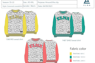 make dress techpack for production